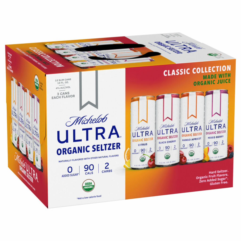 Image of Michelob Ultra Organic Seltzer Variety Pack Classic Collection