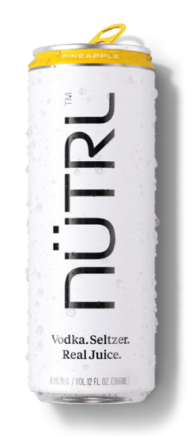 Image of NUTRL Vodka Seltzer Pineapple