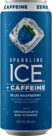 Image of Sparkling Ice Caffeine Blue Raspberry