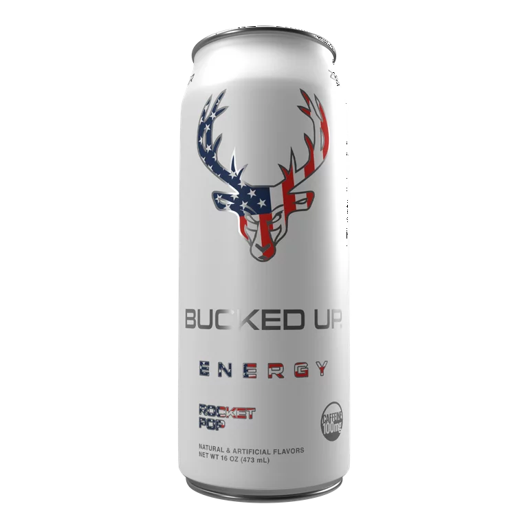 Image of Bucked Up Energy Rocket Pop 100mg Caffeine